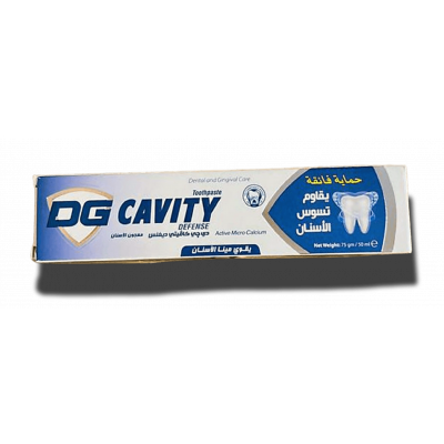 DG CAVITY DEFENSE TOOTHPASTE MULTI-PROTECTION 75 GM